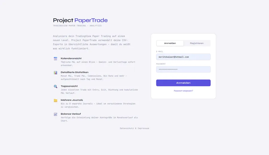 Project Papertrade